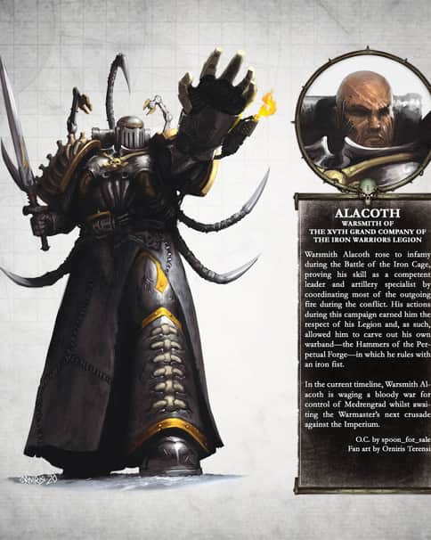 Iron Warriors Warsmith by Orniris Terensi 