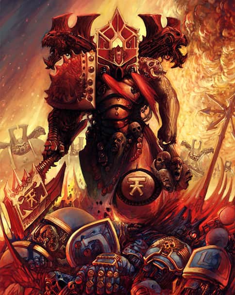 Kharn the Betrayer by Alex Boca 