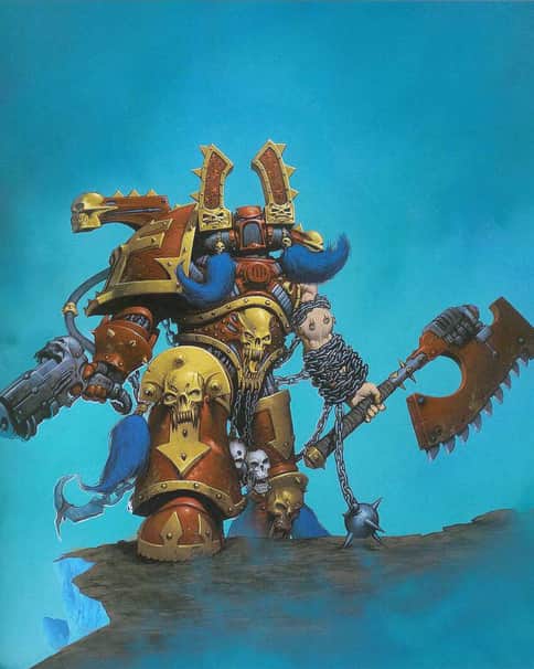 Kharn the Betrayer by Kev Walker