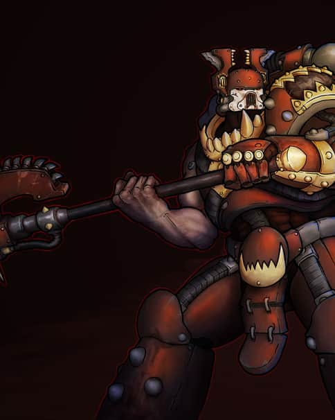 Khornate Champion by Dicey June 