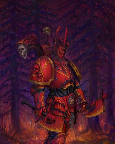 Khorne Marine by Váradi Paszkál 