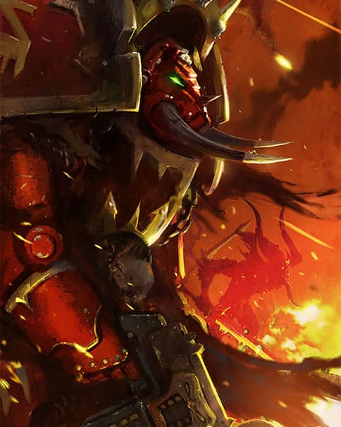 Khorne Terminator Lord by Evan Shipard 