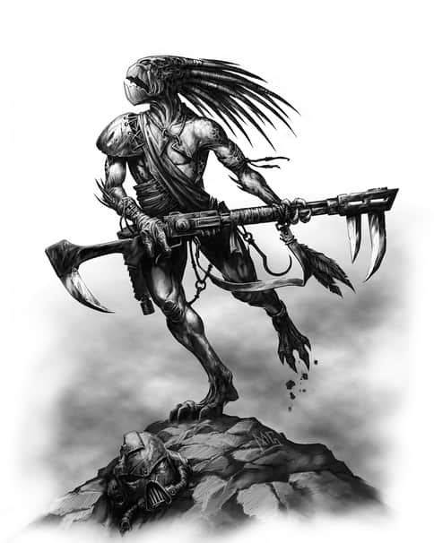 Kroot by Mark Gibbons 