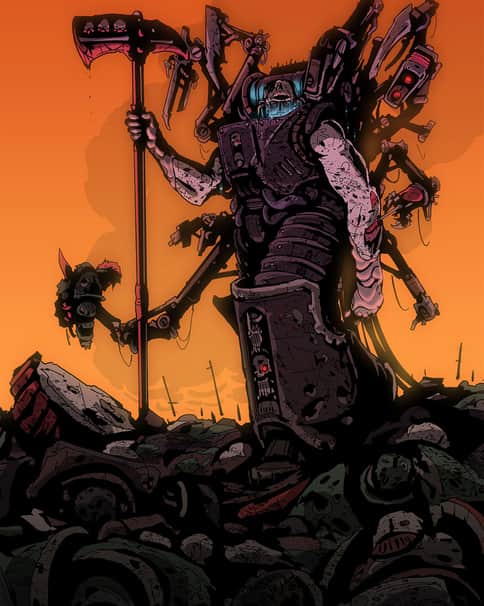 Legend of Ferrus Manus by Dan Morison 