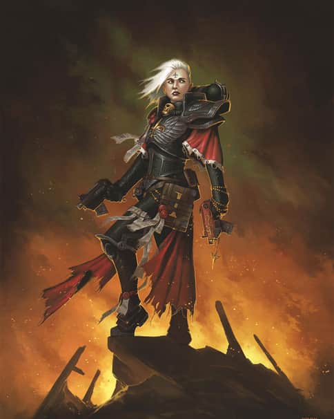 Lisbeth Sister of Battle by Bryan Syme 
