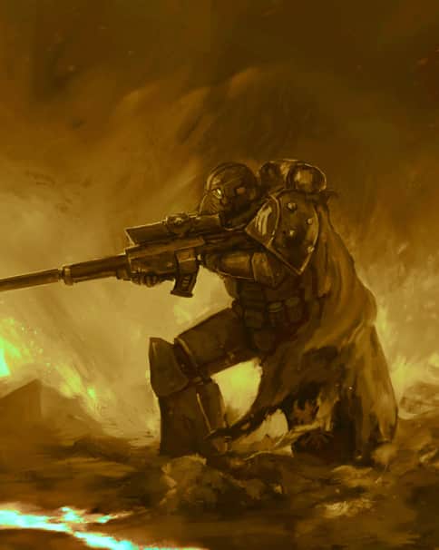 Lonely Space Marines by Dima Sokolov Lonely Space Marines by Dima Sokolov
