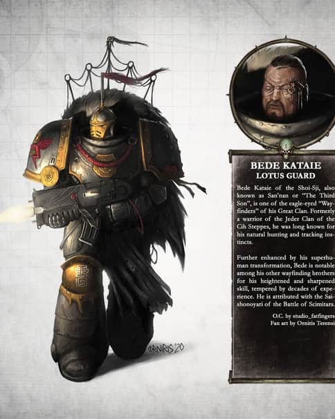 Lotus Guard Bede Chingis by Orniris Terensi 