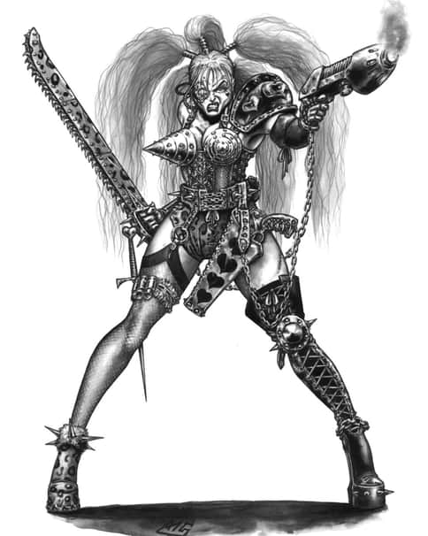 Mad Donna Ulanti by Mark Gibbons 