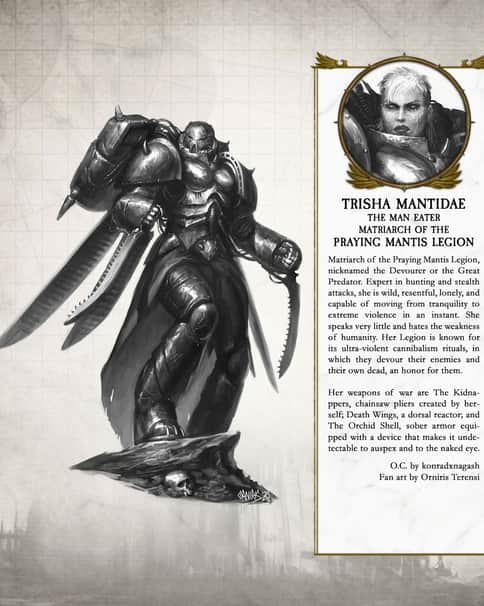Matriarch of the Praying Mantis by Orniris Terensi 