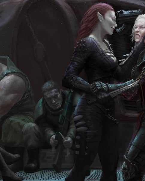 Mercs Chilling by Alex Cristi Mercs Chilling by Alex Cristi