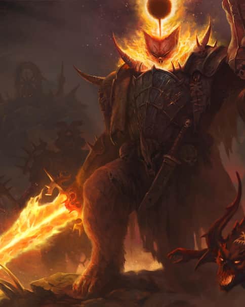Moogle Daemon Champion of Khorne by L J Koh Moogle Daemon Champion of Khorne by L J Koh