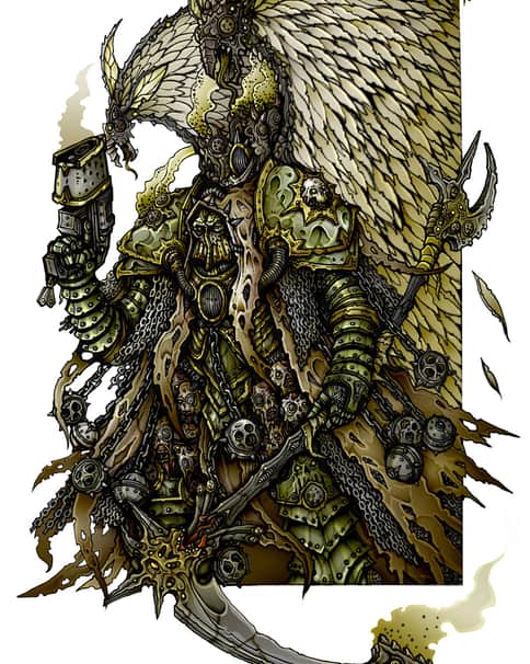 Mortarion by Vasiliy Loginov 