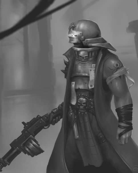 Necromunda Bounty Hunter by Chris Worth 