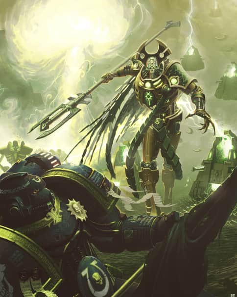 Necron Overlord by Nicholas Kay Necron Overlord by Nicholas Kay