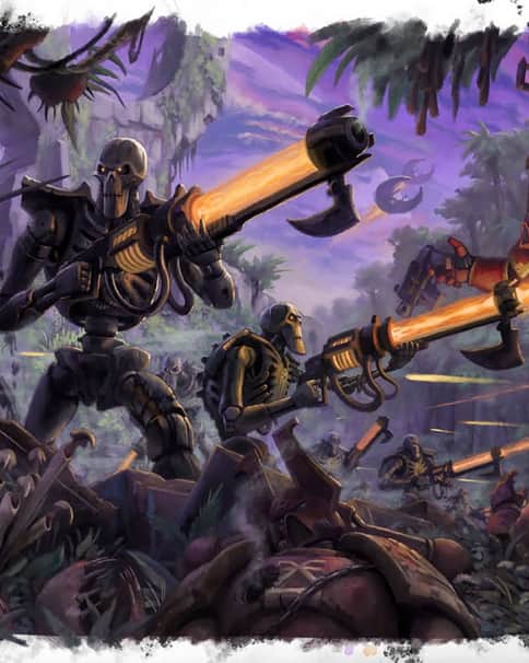 Necrons vs Chaos Space Marines by Jeff Porter Necrons vs Chaos Space Marines by Jeff Porter