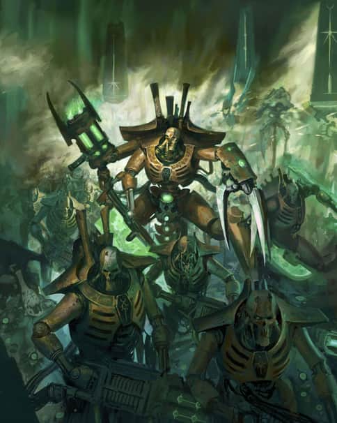 Necrons by Phil Moss 