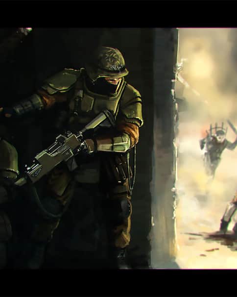 Need Some Covering Fire by Stefan Ristić 