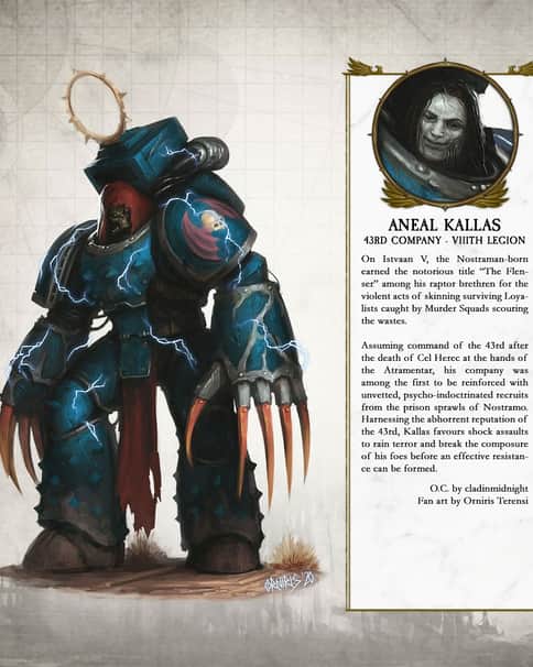 Night Lords Legion by Orniris Terensi Night Lords Legion by Orniris Terensi