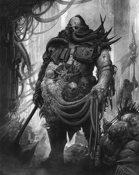 Nurgle Champion by Alex Boca 