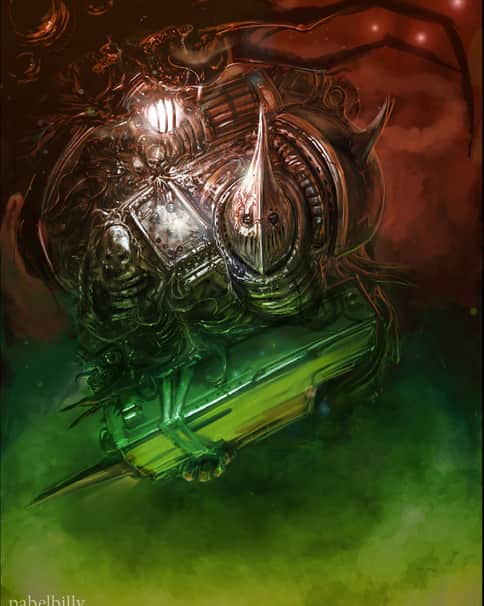 Nurgle Champion by Pavel Zolotko 