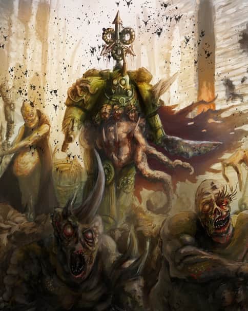Nurgle Champion by Matthew Crum