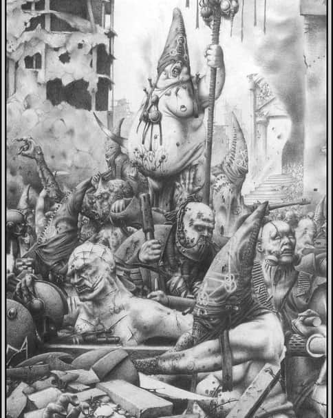 Nurgle Cultists by Adrian Smith 