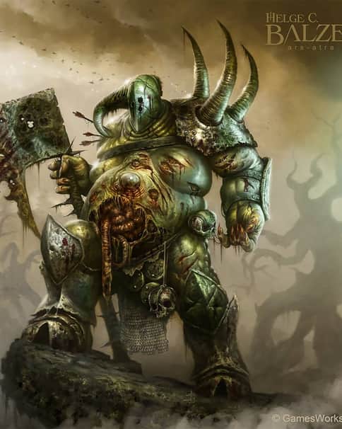 Nurgle Lord of Chaos by Helge C. Balzer 