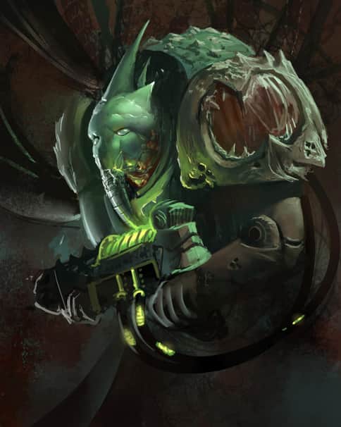 Nurgle Marine by Marijn van Bekkum 