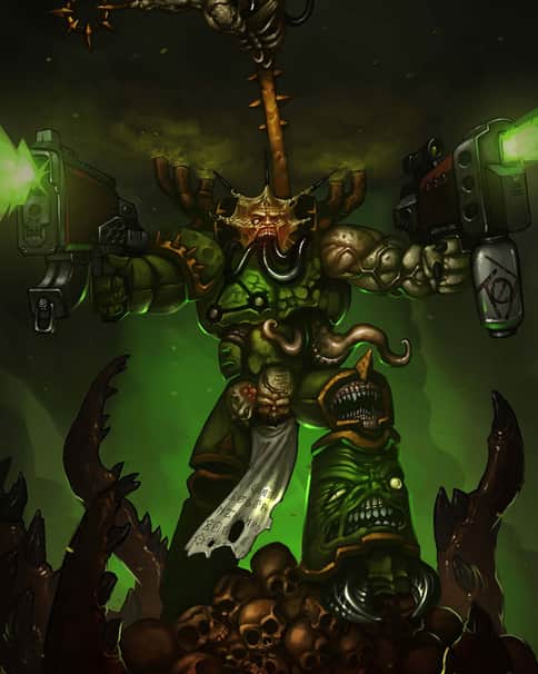 Nurgle Marine by Gianluca Romano 