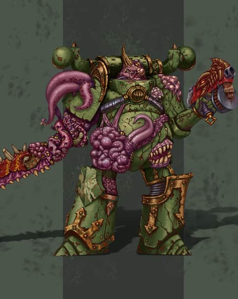 Nurgle Marine by Alexandr Erohov 