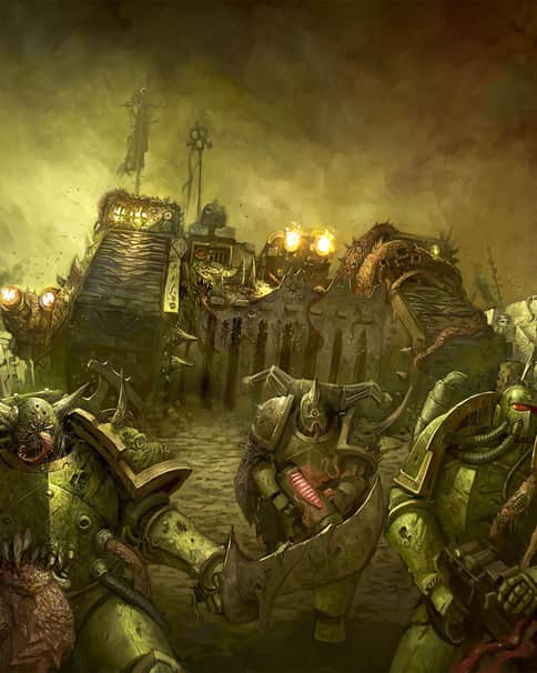 Nurgle Tanks by Fares Maese 