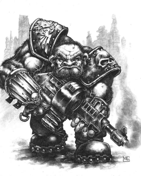 Ogryn by Mark Gibbons 