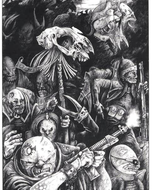 Old School Cult by John Blanche