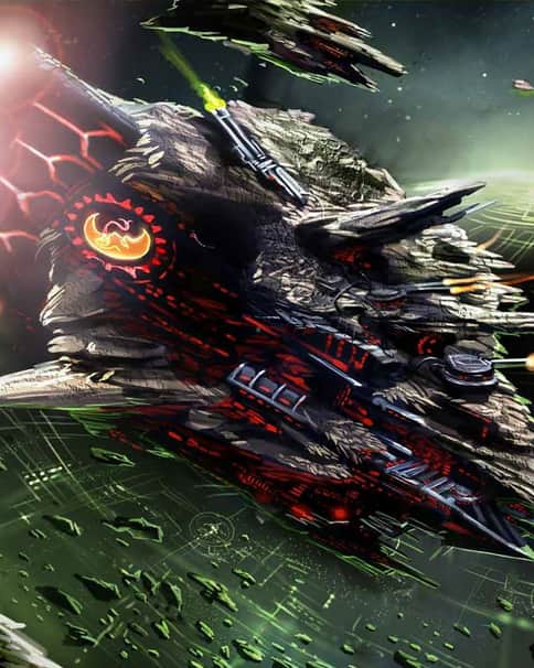 Ork Battleship by Stjepan Sejic 