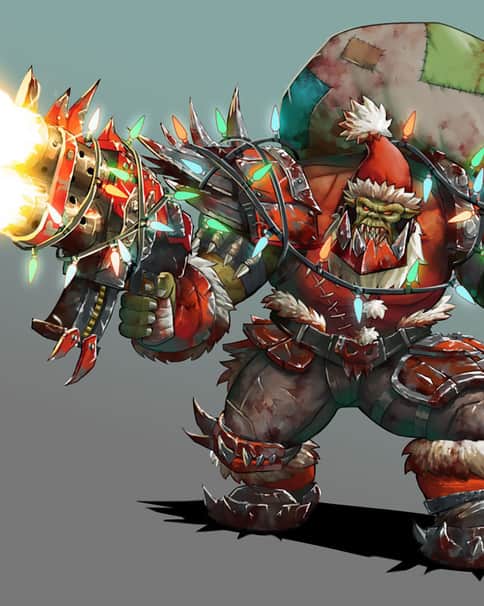 Ork Warboss Santa by Aan Daud 