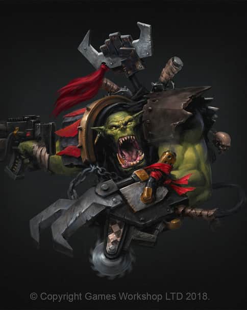 Ork Warboss by Jaime Martinez Ork Warboss by Jaime Martinez