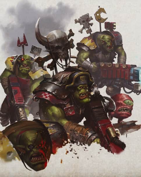 Orks Kill Team by Misha Savier 