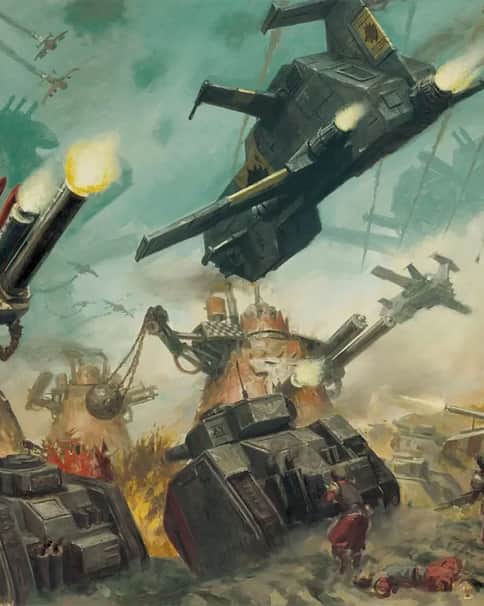 Orks versus the Vostroyan by Paul Dainton 