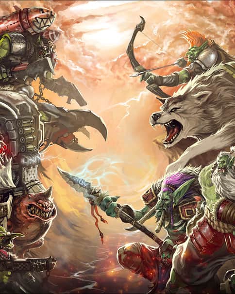 40K Orks vs. Warcraft Orcs – Who wins? by Brad Whitlam 