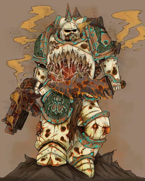 Plague Marine by Thomas Shirley