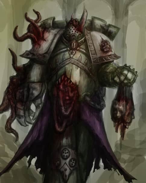 Plague Marine by Matthew Crum
