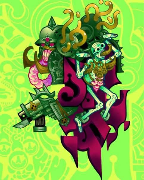Plague Marine by Killkenny Kat