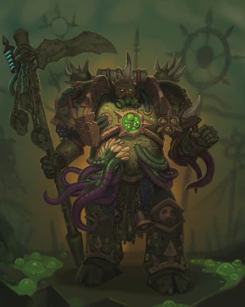 Plague Marine by Konstantin Emelyanov 