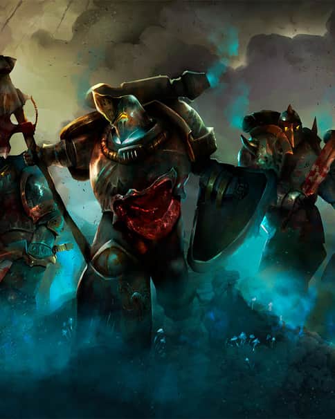 Plague Marines by Tony Cezar 