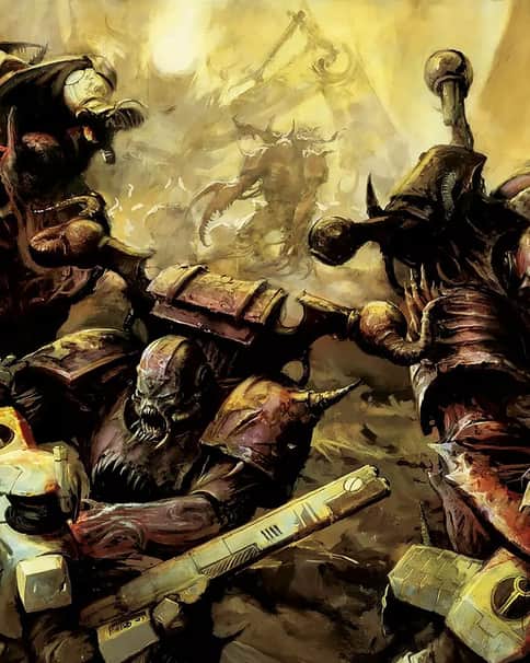 Possessed Chaos Space Marines by Games Workshop Artists