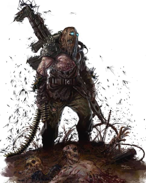 Pox Warrior by Ilich Henriquez 