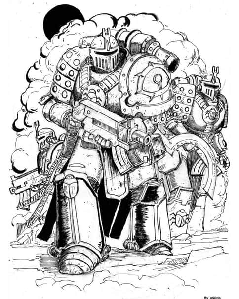 Pre-Heresy Thousand Sons by Andrey Ilinykh 