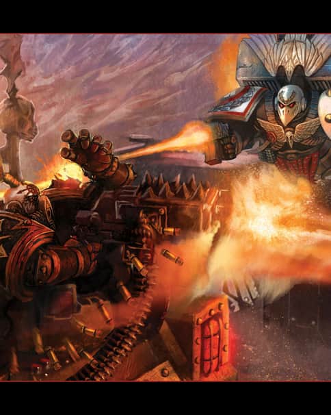 Raven Guard vs Chaos by Jacob Atienza 