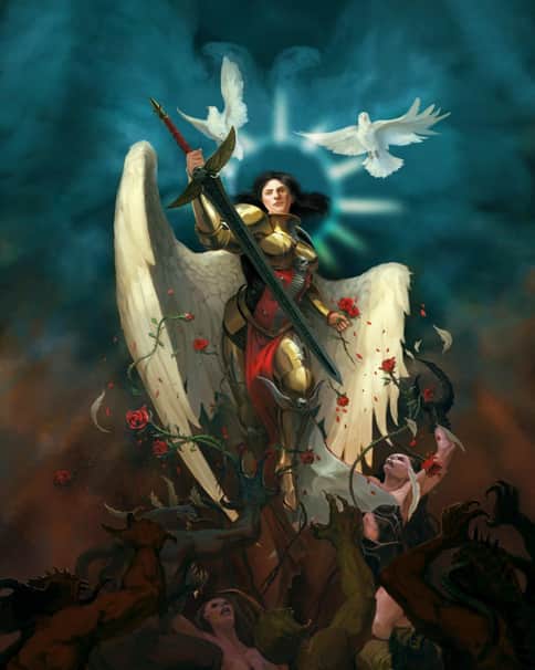 Saint Celestine by Tze Kun Chin 