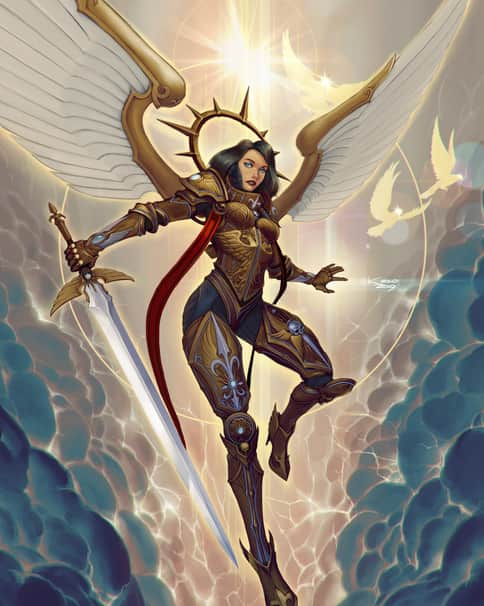 Saint Celestine by Alexey Kropachev 